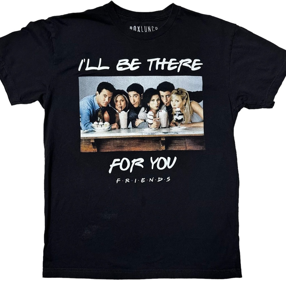 Friends I’ll Be There For You Milkshakes Graphic {Box Lunch} T-Shirt Black Men S